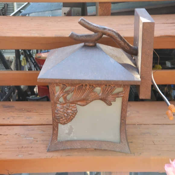 View of Accents | Outdoor Light Pinecone | Poshmark
